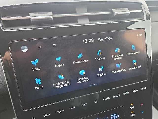 Hyundai TUCSON 1.6 T-GDI MHEV 2wd 150cv Xline DCT Grigio