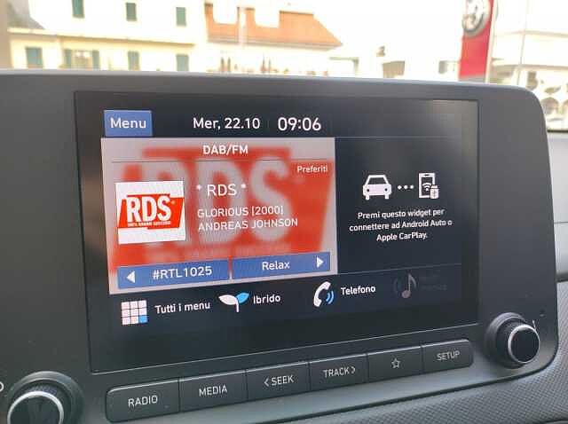 Hyundai Kona 1&ordf;s. (2017-23) HEV 1.6 DCT XLine Bianco