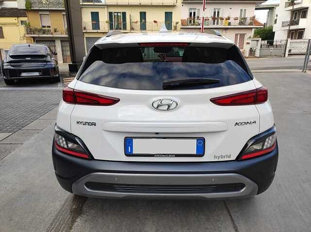 Hyundai Kona 1&ordf;s. (2017-23) HEV 1.6 DCT XLine Bianco
