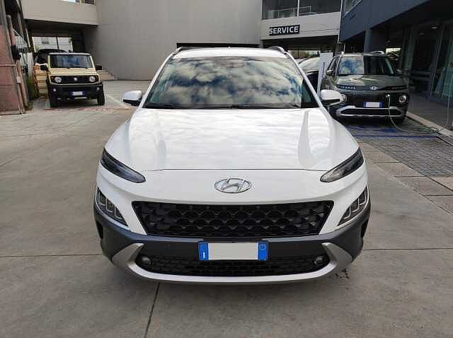 Hyundai Kona 1&ordf;s. (2017-23) HEV 1.6 DCT XLine Bianco
