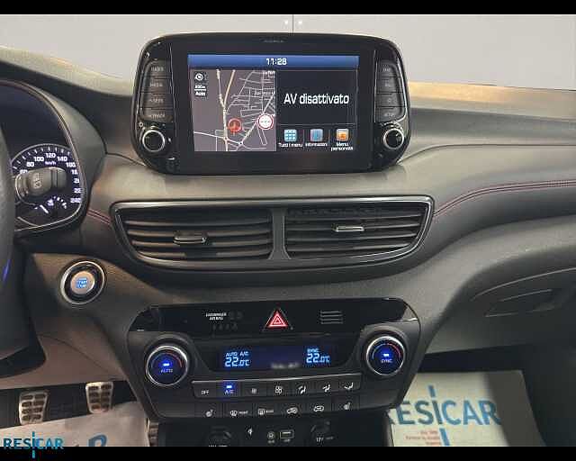 Hyundai TUCSON II 2018 Tucson 1.6 crdi NLine 2wd 136cv silver